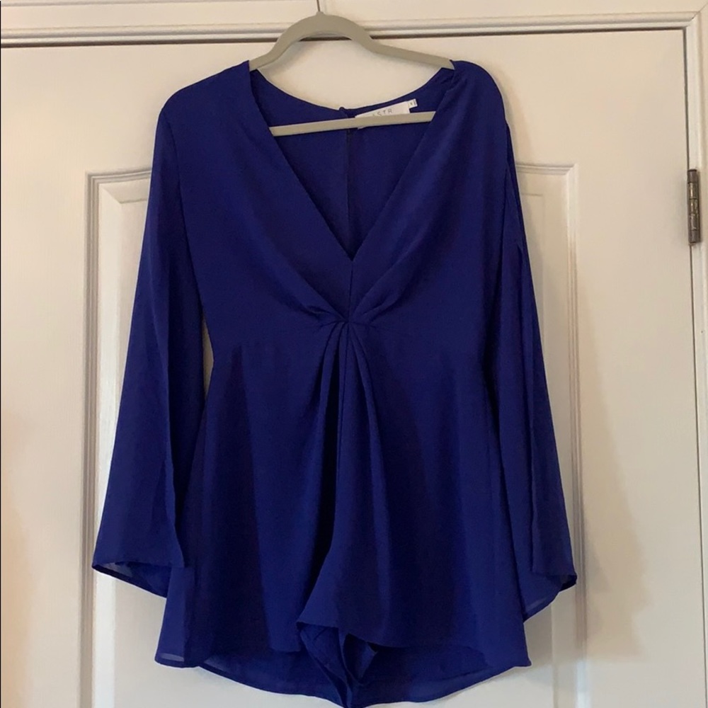 Blue romper